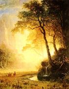 Albert Bierstadt Hetch Hetchy Canyon Norge oil painting reproduction